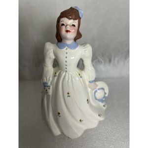 Florence Ceramics "Sally” Bud Vase, Figurine Pasadena, Excellent Cond